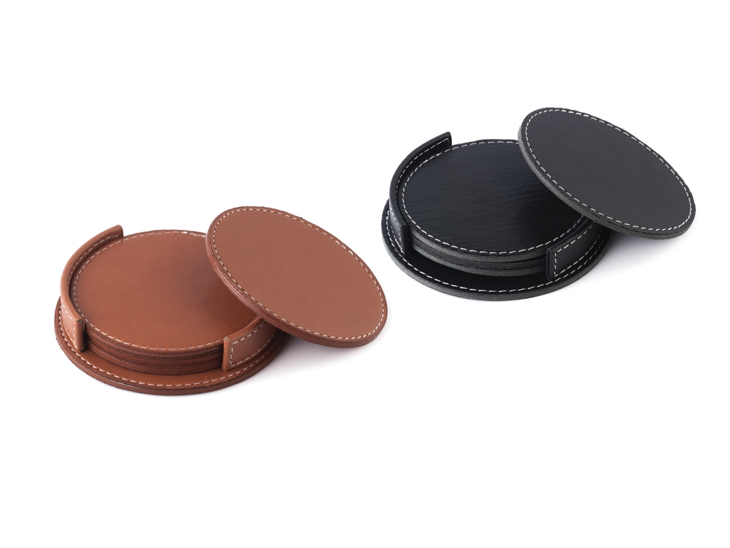 Leather 4'lü Coaster